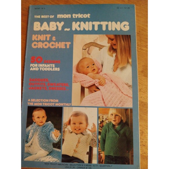 The Best of Mon Tricot Baby Knitting - Picture 1 of 3
